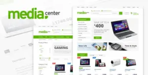 MediaCenter – Electronics Store WooCommerce Theme