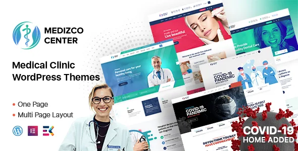 medizco medical health dental care clinic wordpress theme