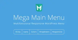 Mega Main Menu | WordPress Menu Plugin