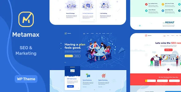 metamax seo and marketing wordpress theme