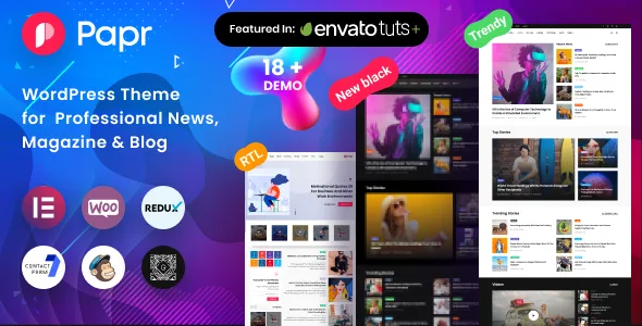 news magazine papr news magazine wordpress theme