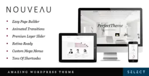 Nouveau | Multi-Purpose Retina WordPress Theme