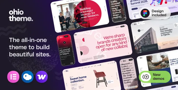 ohio creative portfolio agency wordpress theme