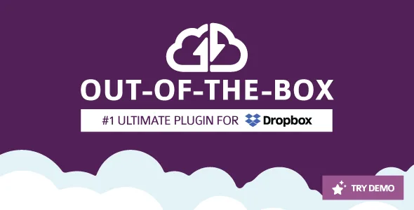 out of the box dropbox plugin for wordpress