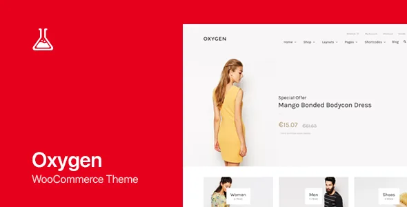 oxygen woocommerce wordpress theme