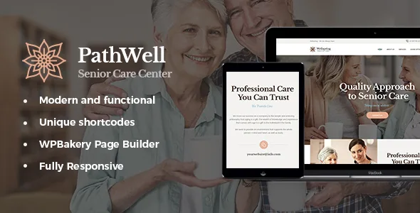 pathwell a senior care hospital wordpress theme