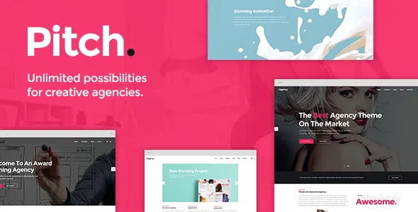 pitch a theme for freelancers and agencies