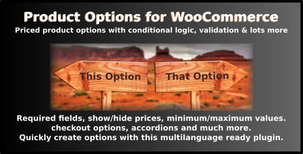 product options for woocommerce