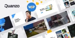 Quanzo – Personal Portfolio WordPress Theme