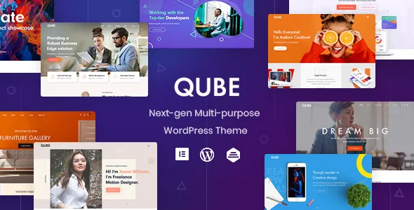 qube responsive multi purpose theme