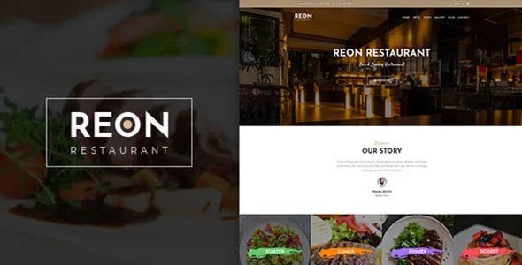 reon restaurant wordpress theme