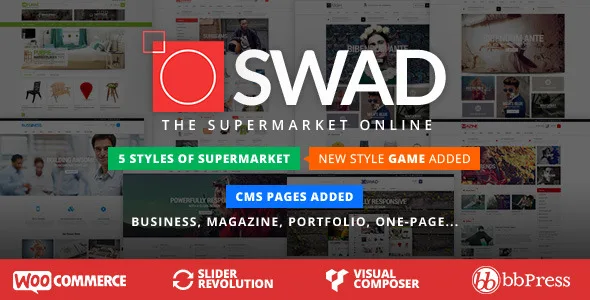 responsive supermarket online theme oswad
