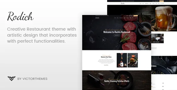 rodich a restaurant wordpress theme