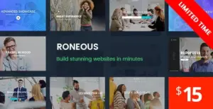 Roneous – Creative Multi-Purpose WordPress Theme