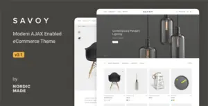 Savoy – Minimalist AJAX WooCommerce Theme