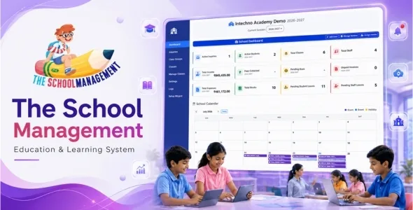 school management education learning management system for wordpress