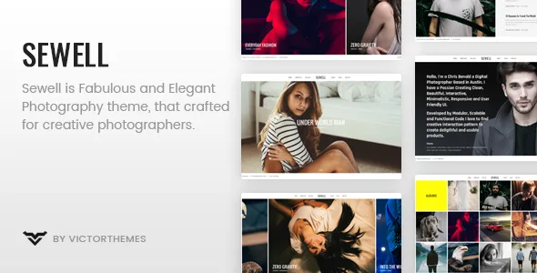 sewell photography wordpress theme