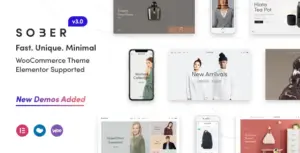 Sober | WooCommerce WordPress Theme