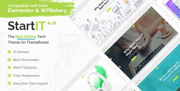 startit a fresh startup business theme