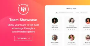Team Showcase | WordPress Plugin
