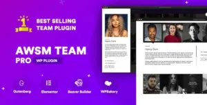 The Team Pro – Team Showcase WordPress Plugin