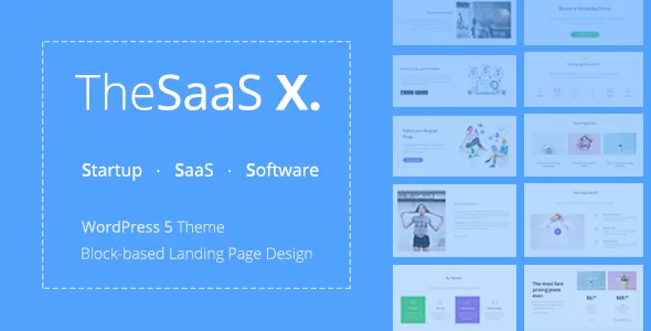 TheSaaS X | Responsive SaaS, Startup & Business WordPress Theme