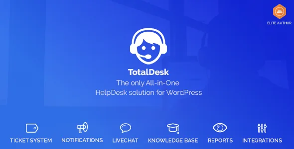 totaldesk helpdesk live chat knowledge base ticket system