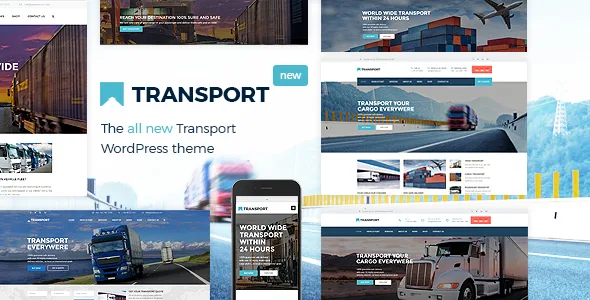 transport wp transportation logistic theme