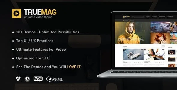 true mag wordpress theme for video and magazine