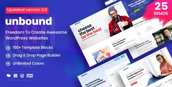 unbound business agency multipurpose theme