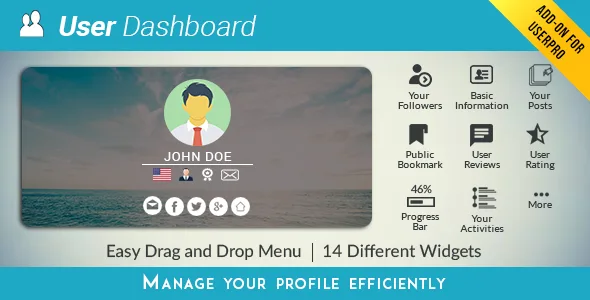userpro dashboard