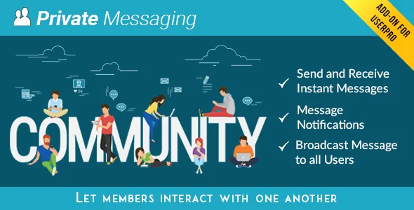 userpro private messages add on