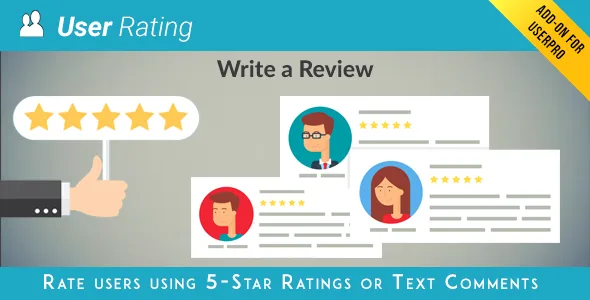 userpro user rating add on