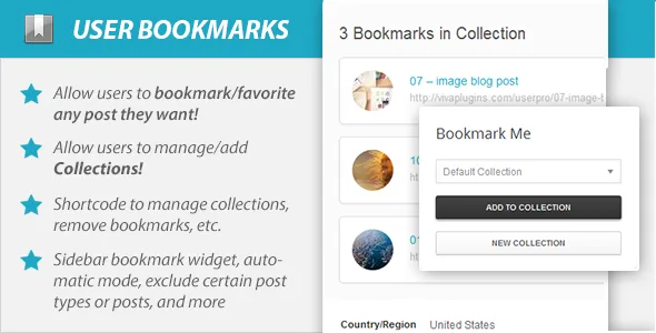 userpro wordpress user bookmarks add on