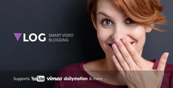 vlog video blog magazine wordpress theme
