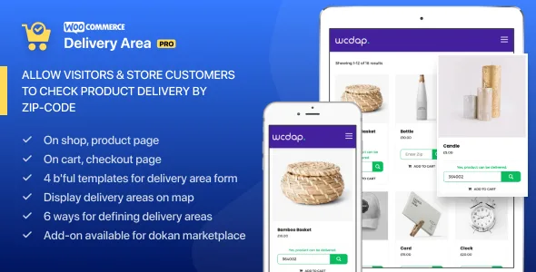 woocommerce delivery area pro