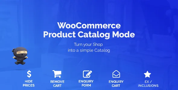woocommerce product catalog mode enquiry form