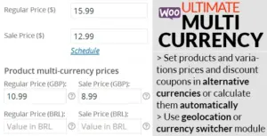 WooCommerce Ultimate Multi Currency Suite