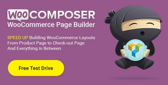 woocomposer page builder for woocommerce