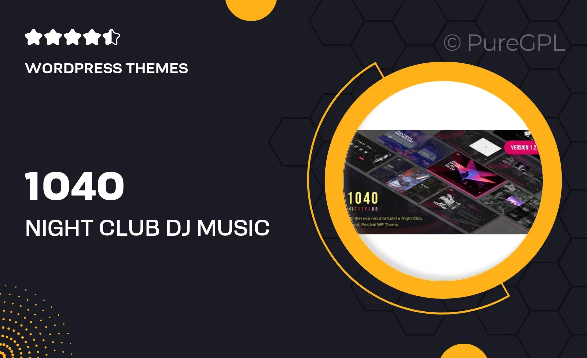 1040 Night Club – DJ, Music Festival WordPress Theme