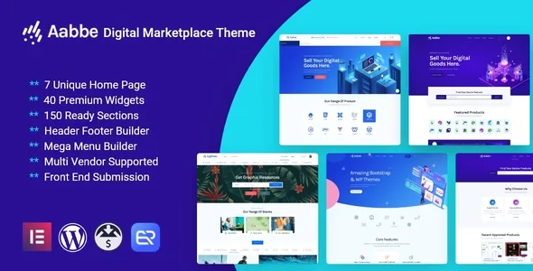 aabbe digital marketplace wordpress theme 1