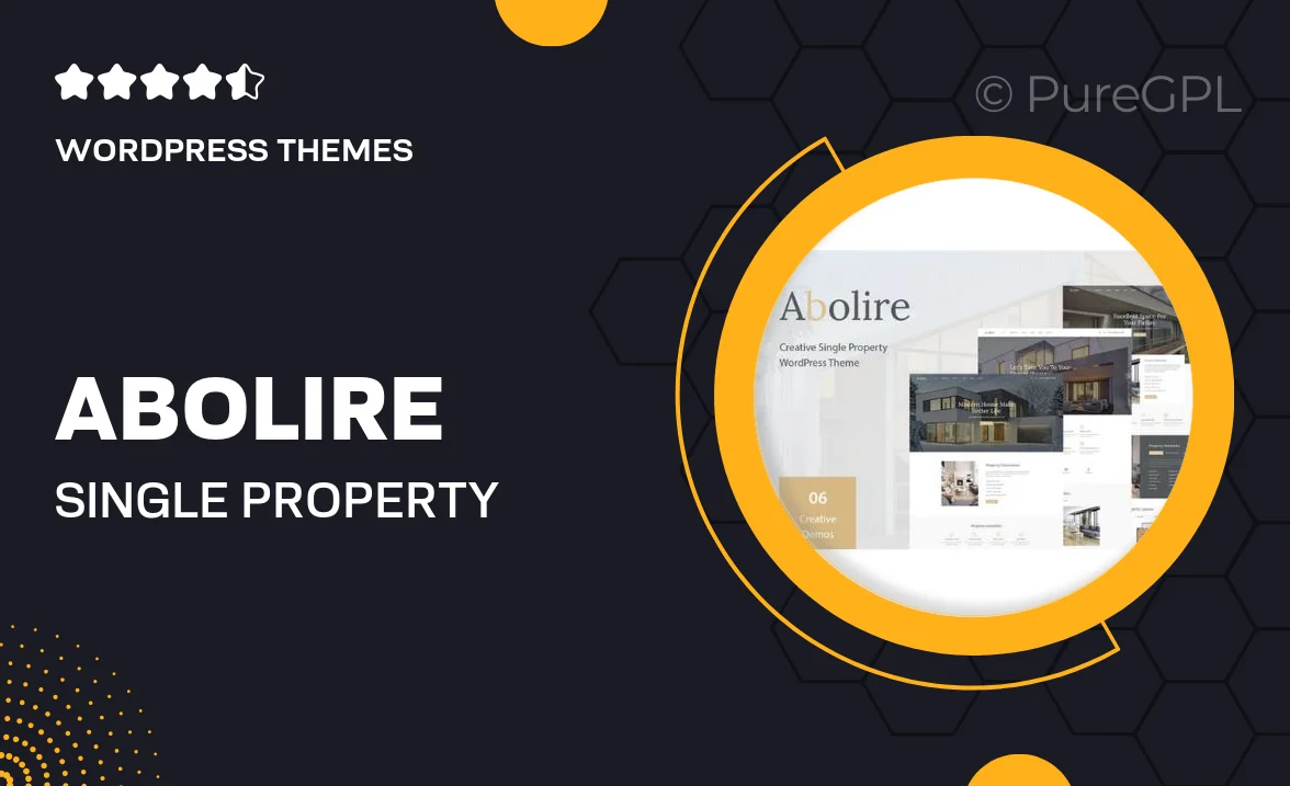 Abolire – Single Property WordPress Theme