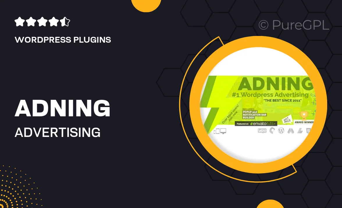 Adning Advertising – Professional, All In One Ad Manager for WordPress