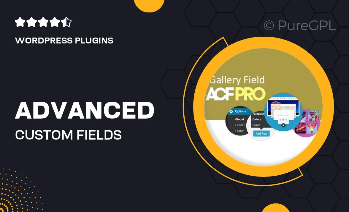Advanced Custom Fields Gallery Field Addon