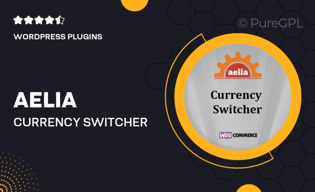 Aelia Currency Switcher for WooCommerce 38 Aelia Currency Switcher for WooCommerce