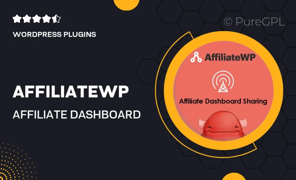 AffiliateWP – Affiliate Dashboard Sharing 40 AffiliateWP – Affiliate Dashboard Sharing