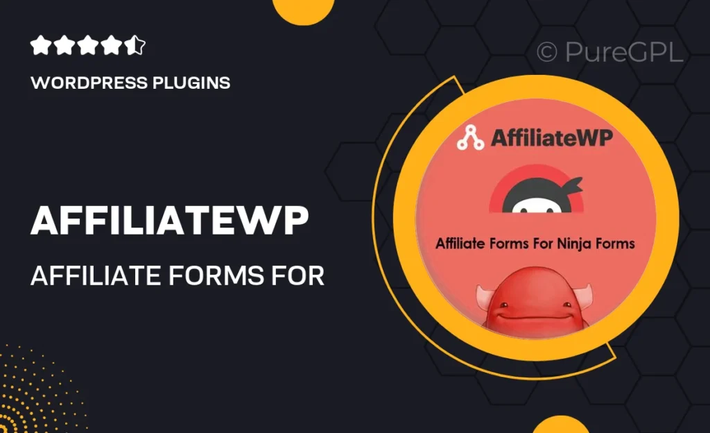 AffiliateWP – Affiliate Forms For Ninja Forms 37 AffiliateWP – Affiliate Forms For Ninja Forms