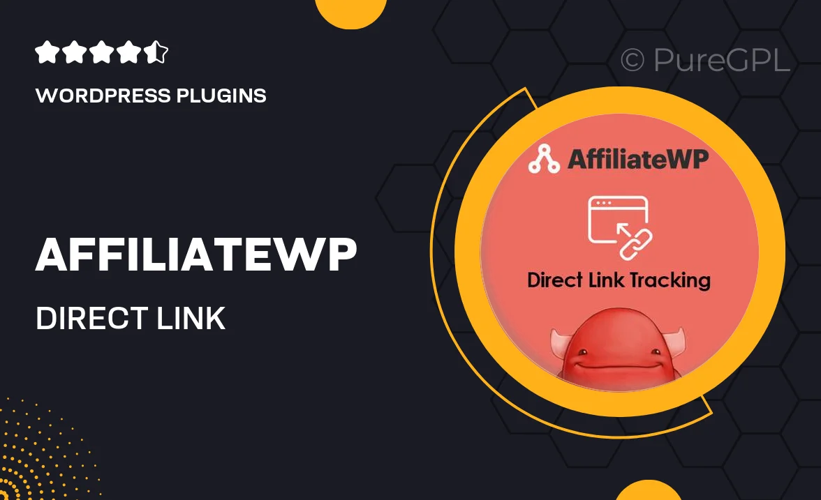 AffiliateWP – Direct Link Tracking