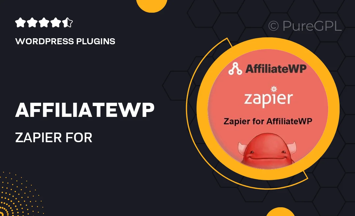 AffiliateWP – Zapier for AffiliateWP