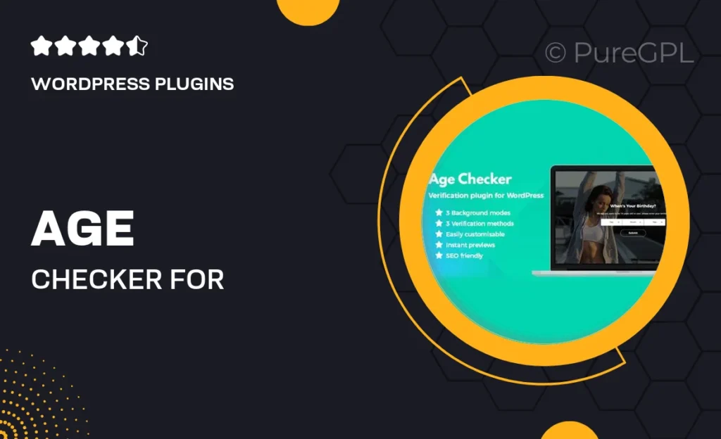 Age Checker for WordPress 23 Age Checker for WordPress